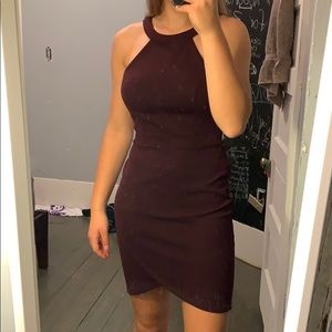 Cute bodycon mini/midi dress homecoming/formal